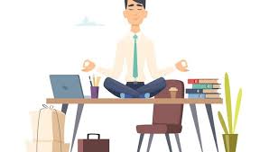 Workplace well-being guide illustration